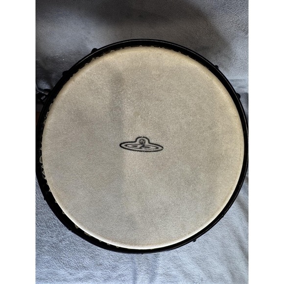 CP Latin Percussion Bongo Drums 6" and 7" Siam Oak Rawhide Heads Natural Finish - Picture 11 of 16